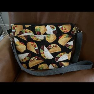 Handmade taco purse